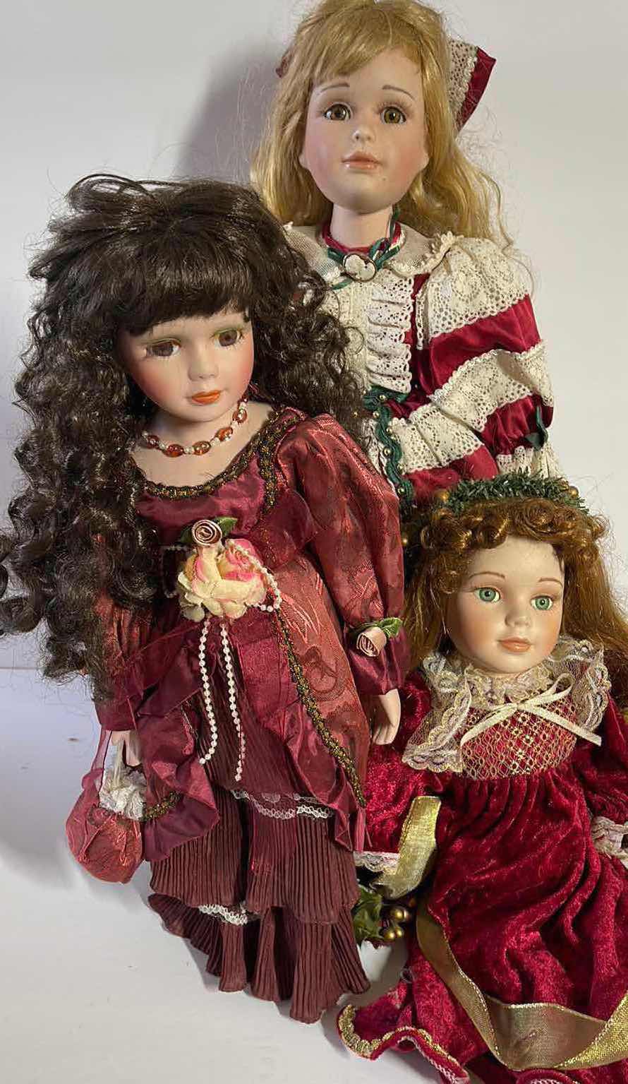 Photo 2 of VINTAGE # PORCELAIN DOLLS