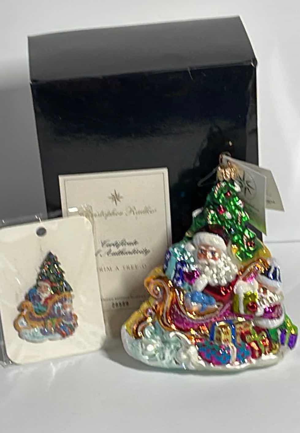 Photo 1 of CHRISTOPHER RADKO LIMITED EDITION HAND BLOWN ORNAMENT