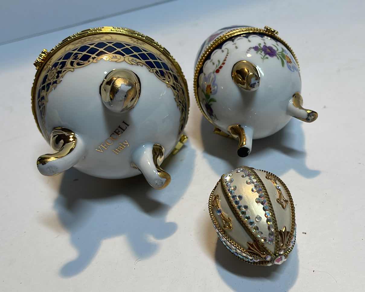 Photo 4 of PORCELAIN EGG TRINKET BOX AND MORE