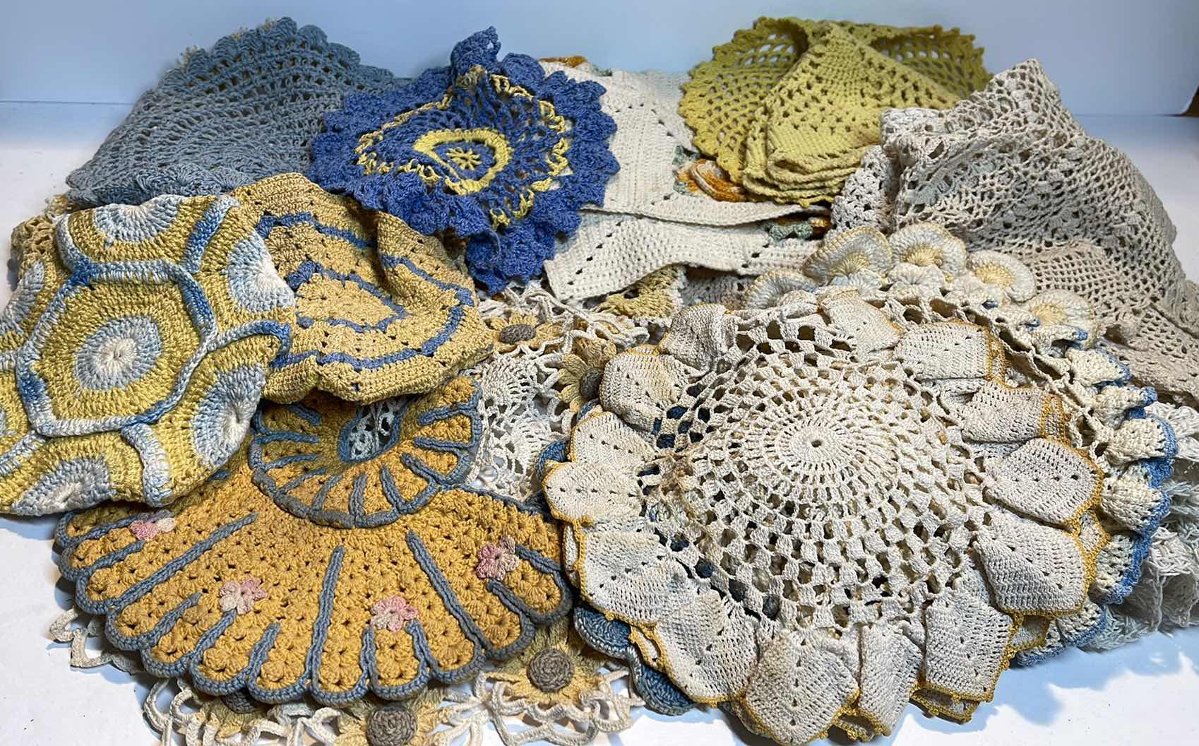 Photo 1 of VINTAGE HANDCRAFTED DETAILED DOILIES