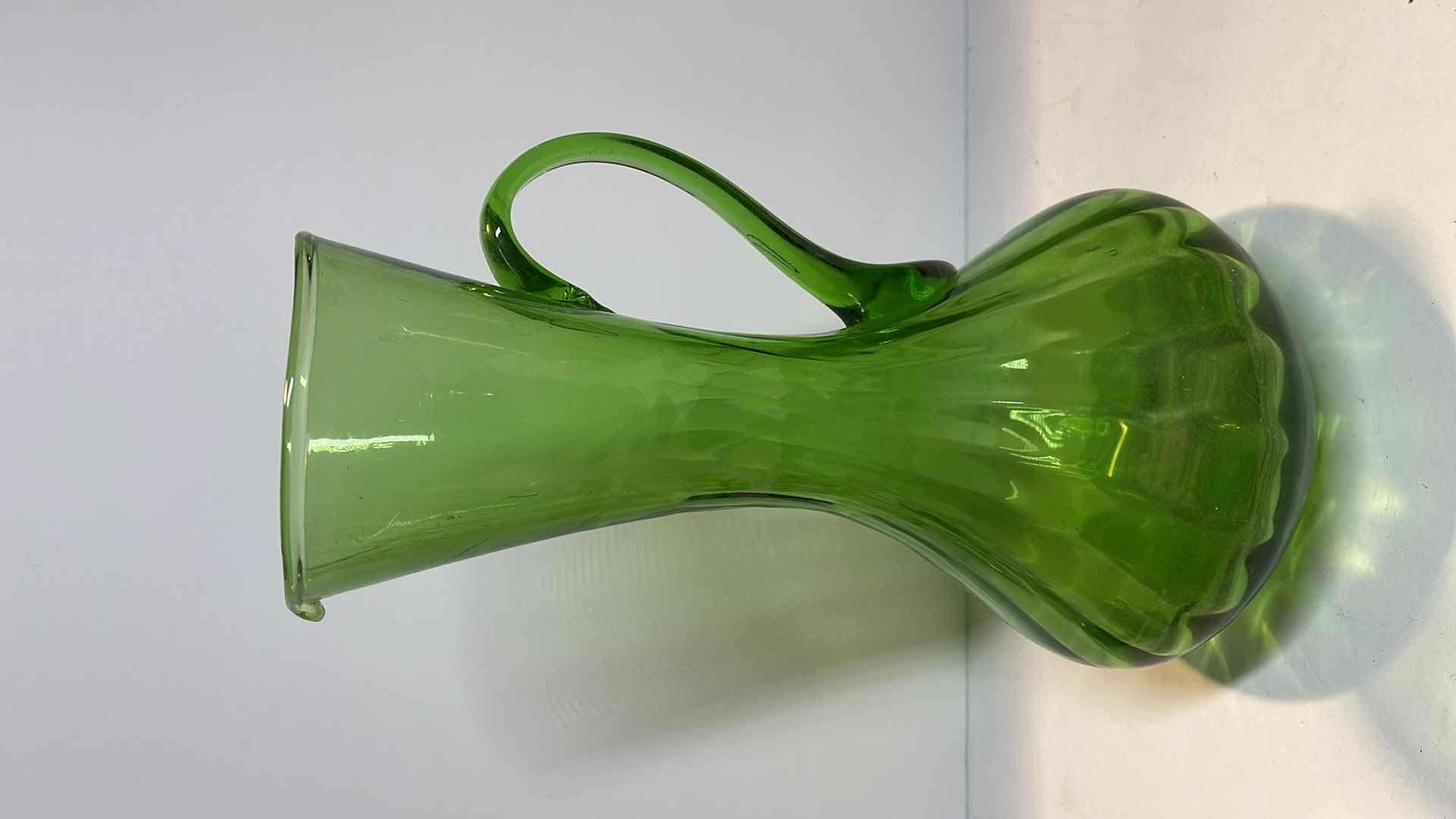 Photo 1 of GREEN VASE / PITCHER H-11”