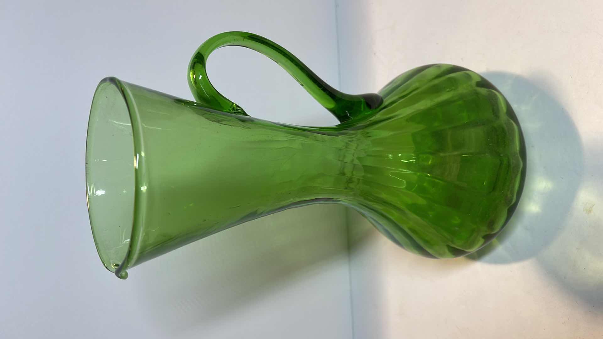 Photo 2 of GREEN VASE / PITCHER H-11”