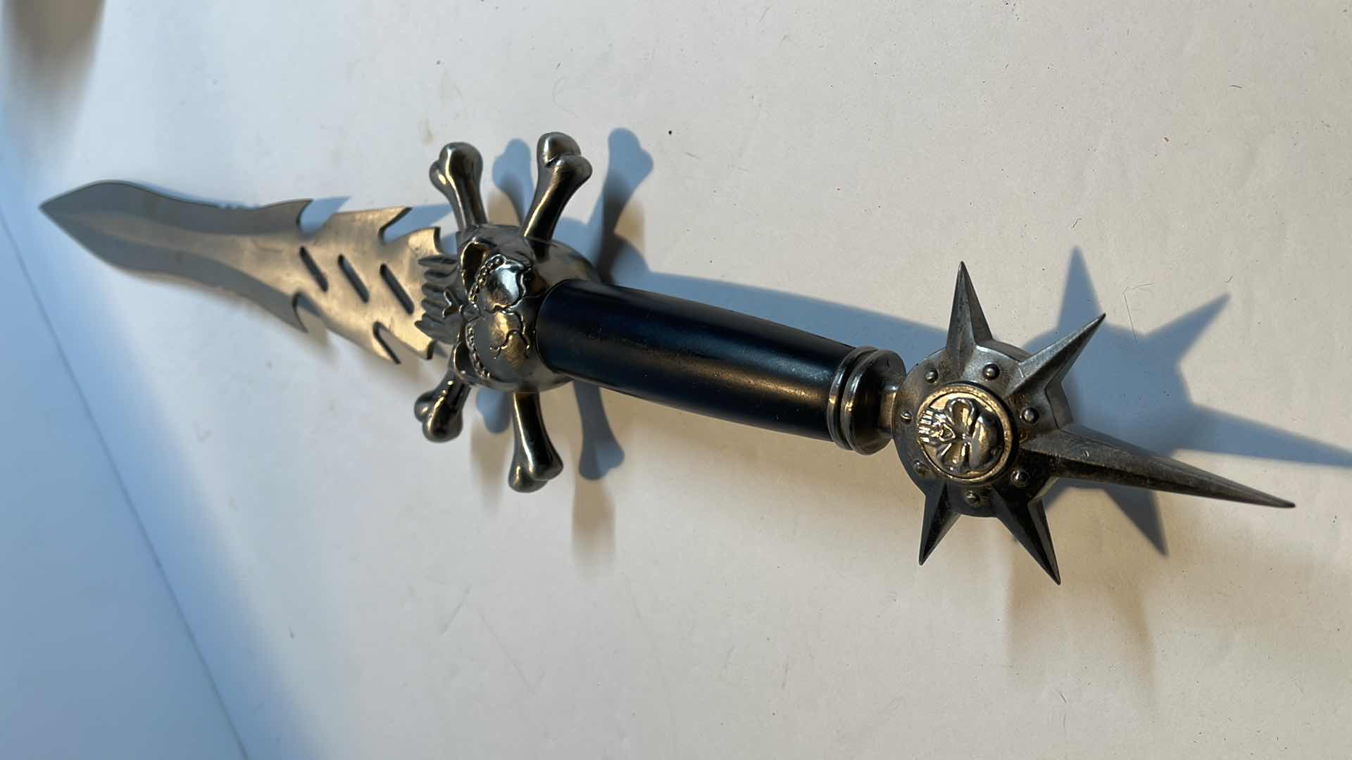 Photo 3 of GOTHIC SKULL AND CROSS BONES KNIFE