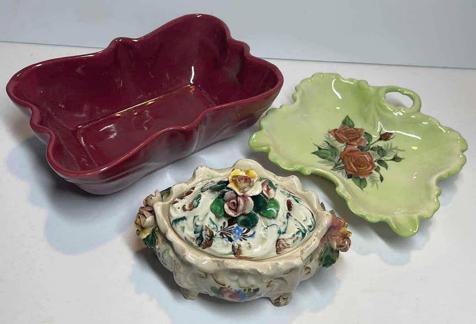 Photo 2 of ITALIAN CATCHALL / TRINKET BOWLS