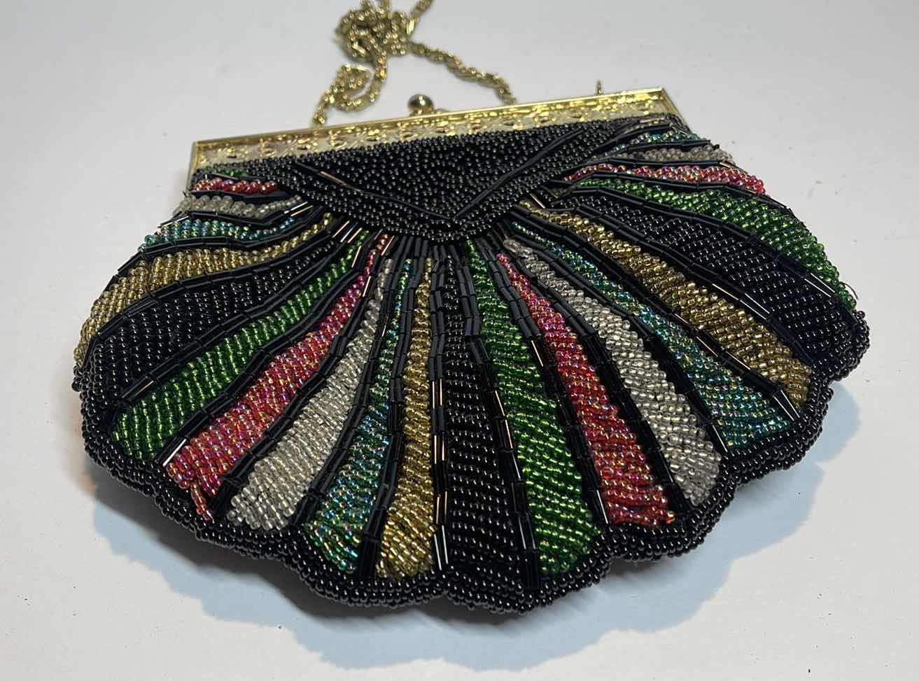 Photo 2 of CAROLYN BARTON BEADED SEASHELL PURSE