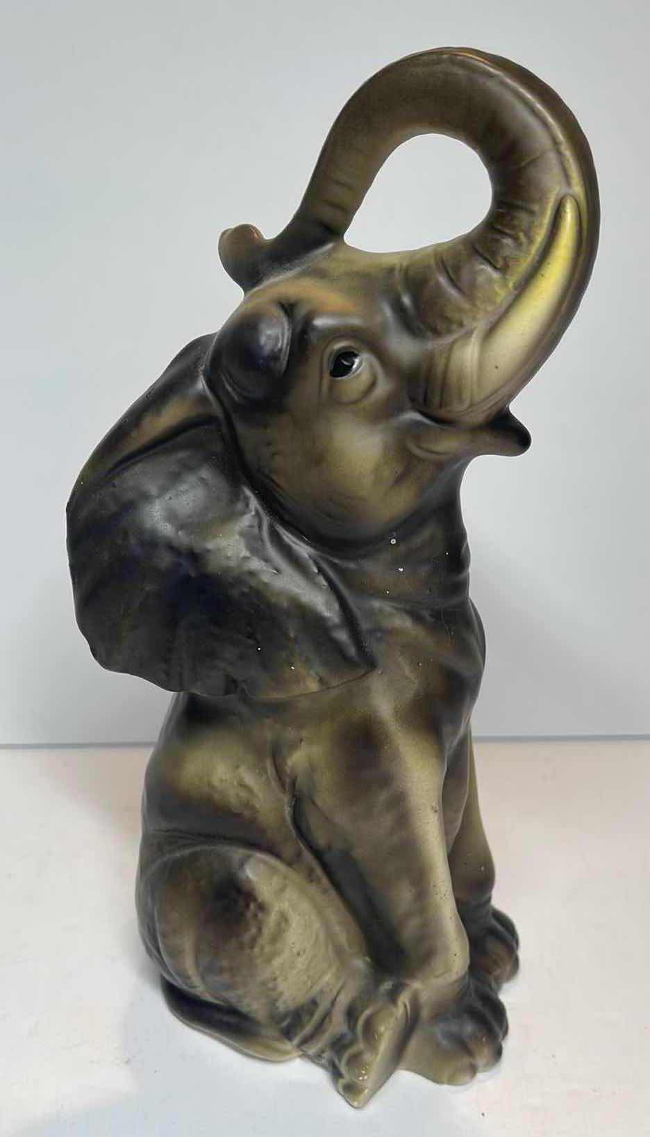 Photo 1 of VINTAGE RARE CERAMIC ELEPHANT  H-10”