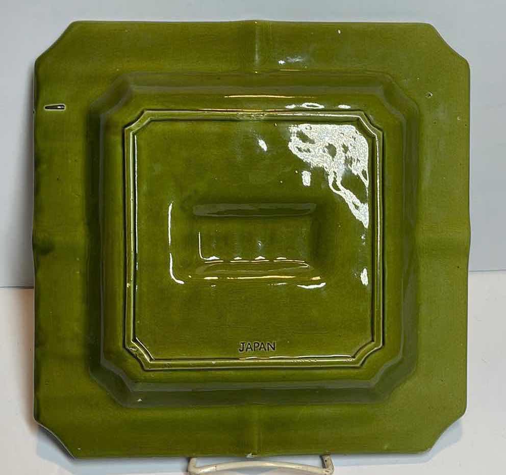 Photo 3 of VINTAGE MCM BOHEMIAN SQUARE ASHTRAY 10” & MORE