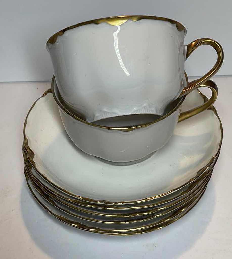 Photo 4 of HUTSCHENREUTHER LHS SELB THE BLENHEIM BAVARIA DISHES GOLD RIMMED PLATES