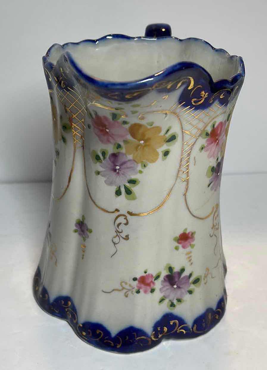 Photo 4 of GIBSON CANISTERS AND HANDPAINTED VINTAGE PITCHER