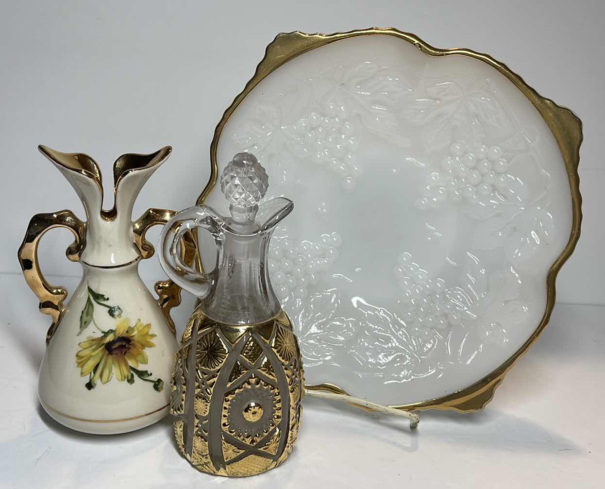 Photo 1 of MILK GLASS SERVING DISH & MORE