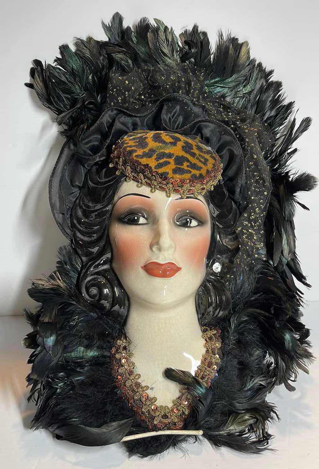 Photo 1 of CLAY ART CREATIONS CERAMIC MASK HANDCRAFTED IN USA