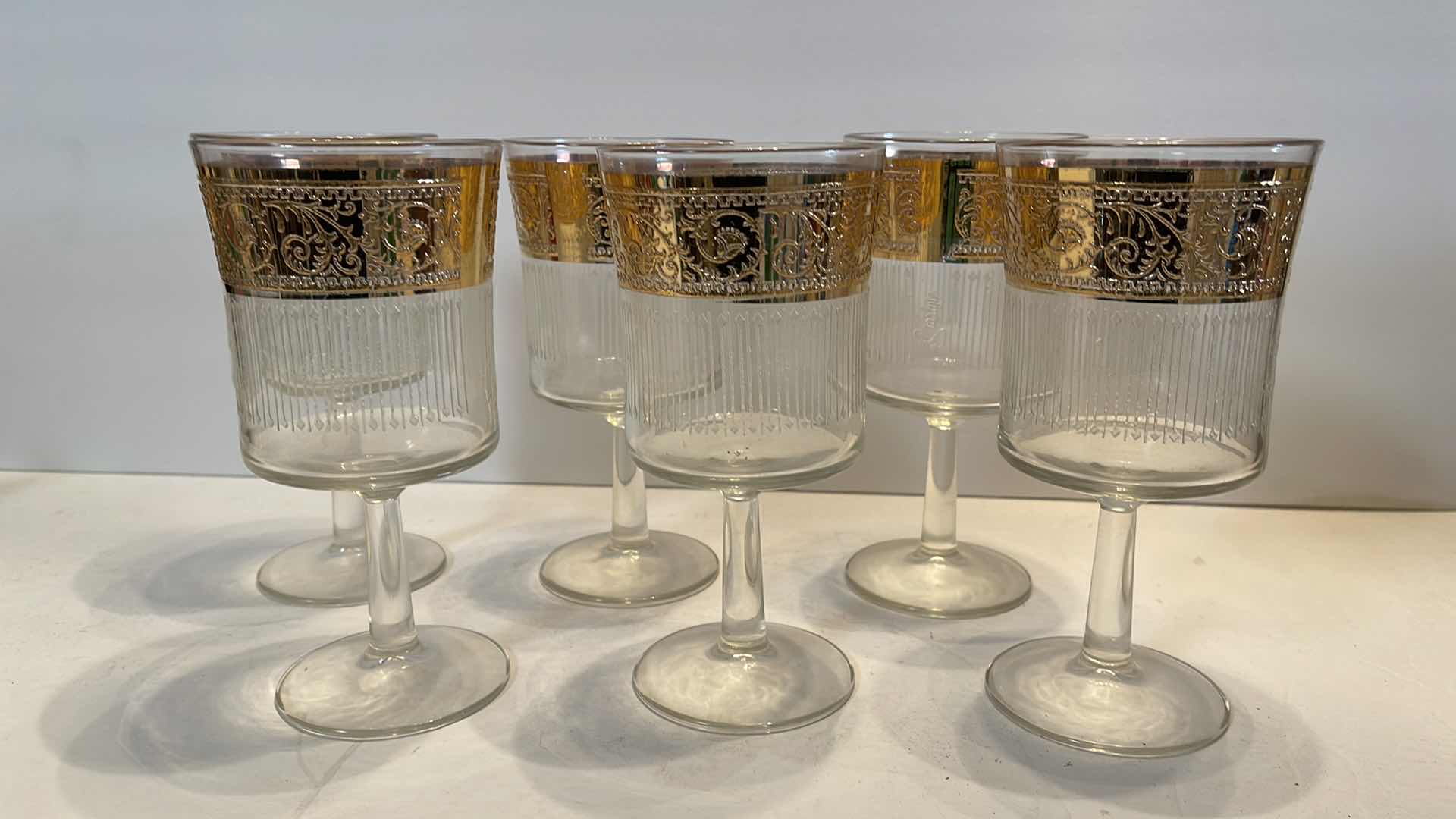 Photo 1 of 6- VINTAGE STARLYTE STEMWARE