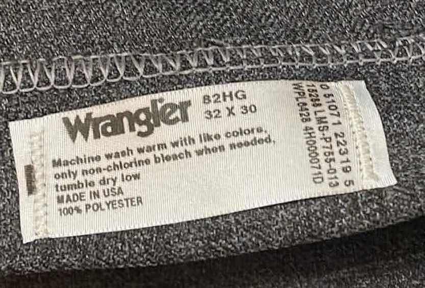 Photo 3 of VINTAGE WRANGLER RANCHER - BOOT CUT  SIZE 32 x 30 - RETAIL PRICE $65.00