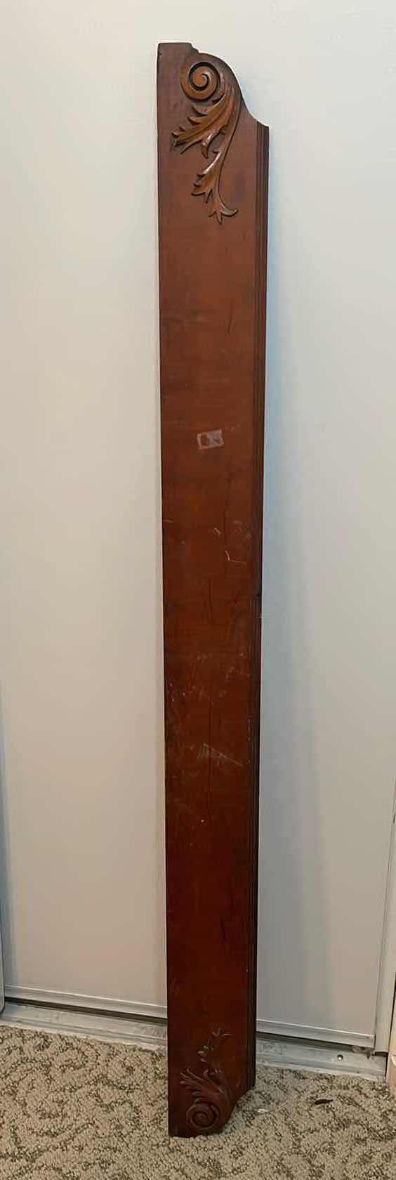 Photo 1 of VINTAGE WOODEN RAIL FOR BUFFET, BUT WOULD MAKE A GREAT CRAFT PROJECT  53x5