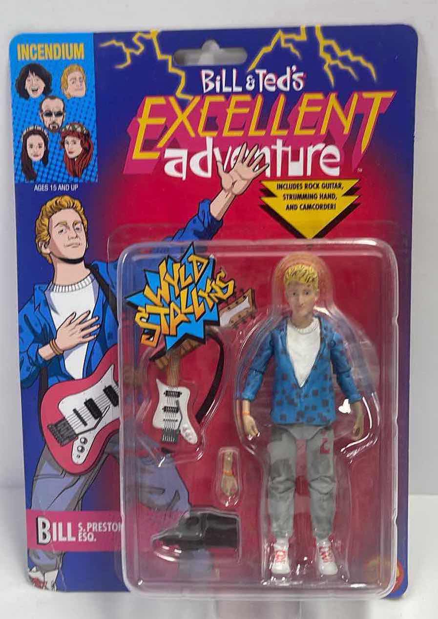 Photo 1 of NIB BILL & TEDS EXCELLENT ADVENTURE ACTION FIGURE- RETAIL PRICE $25.00