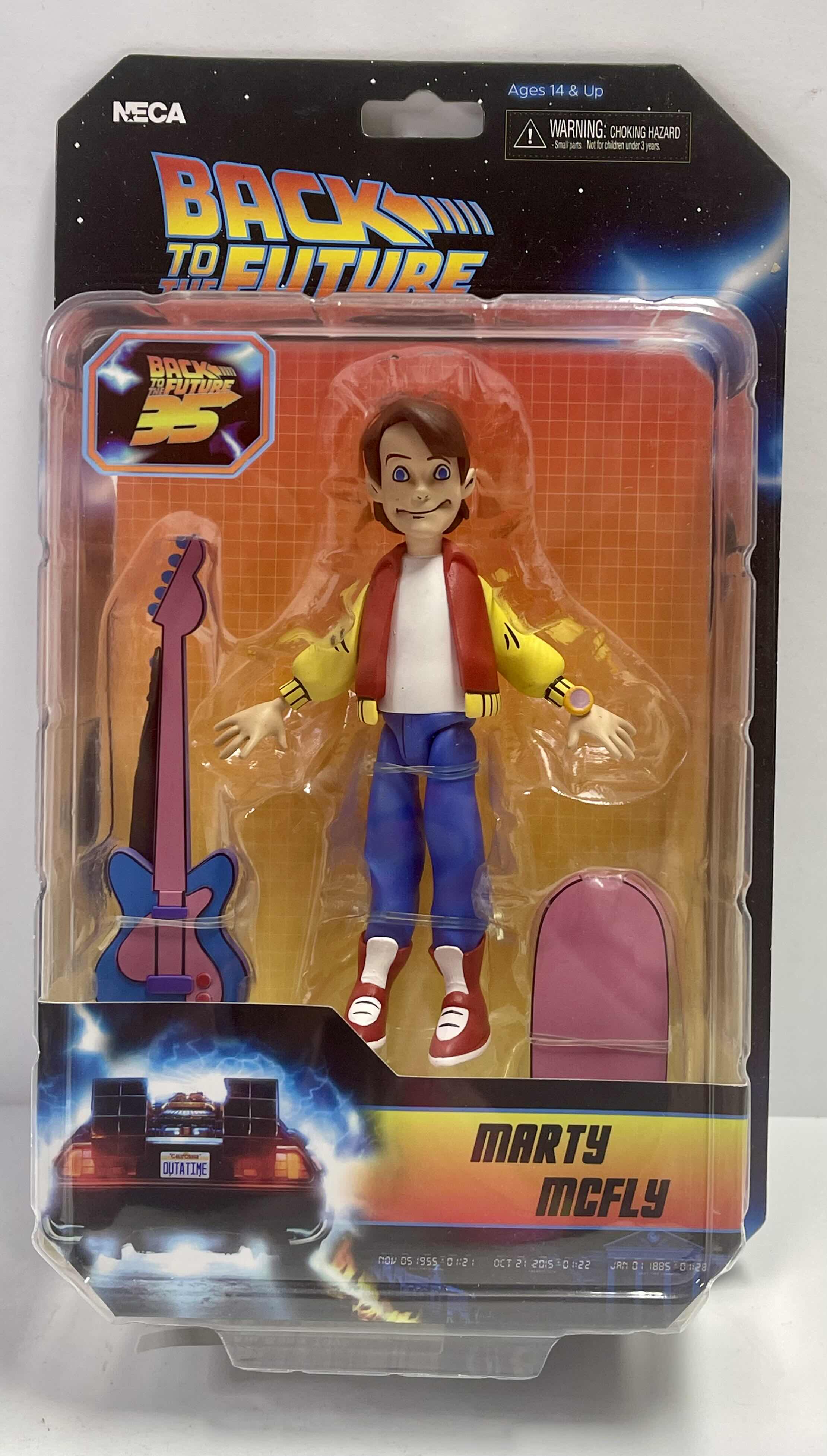 Photo 1 of NIB BACK TO THE FUTURE “MARTY MCFLY” ACTION FIGURE- RETAIL PRICE $21.99