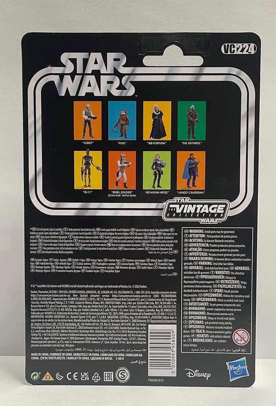 Photo 2 of NIB STAR WARS THE VINTAGE COLLECTION  “BIB FORTUNA” - RETAIL PRICE $21.00