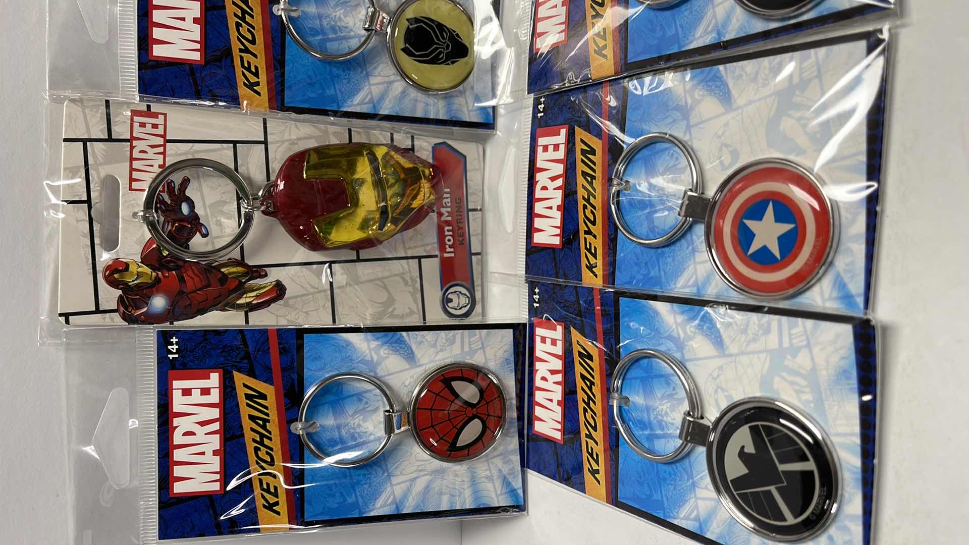 Photo 2 of NEW MARVEL KEY CHAINS - RETAIL PRICE;$41.00