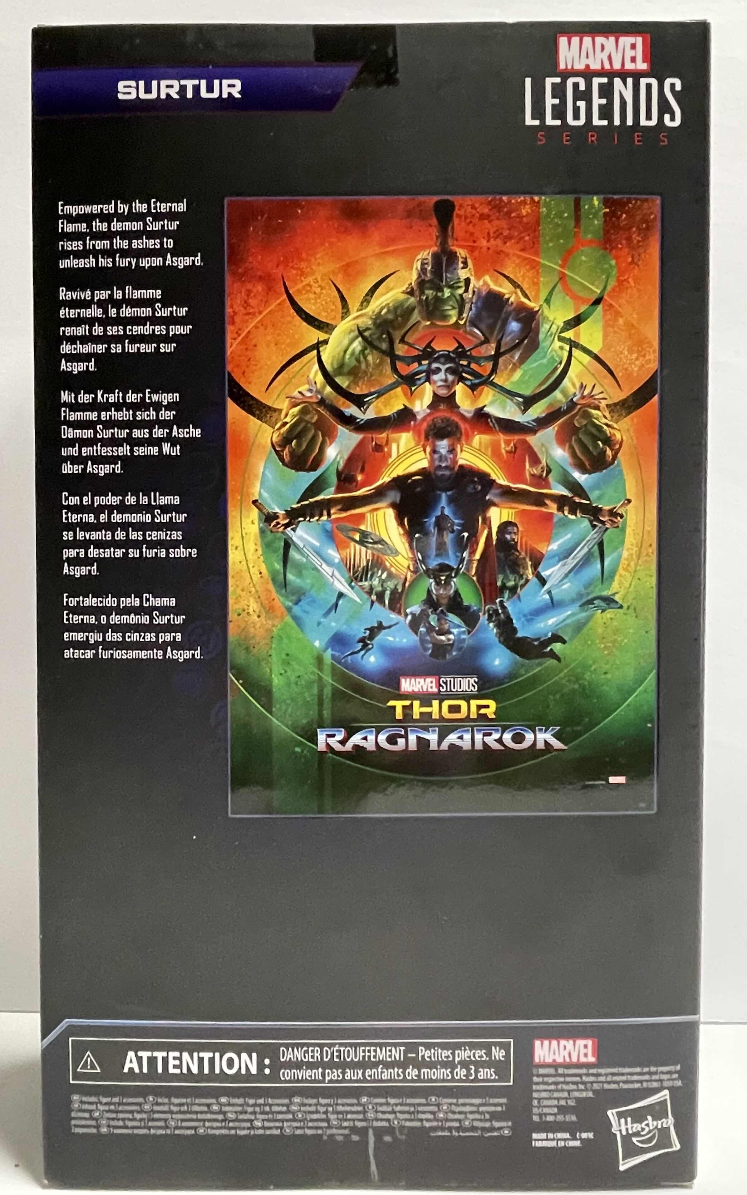 Photo 2 of NIB MARVEL STUDIOS THOR RAGNAROK THE INFINITY SAGA “SURTUR” ACTION FIGURE- RETAIL PRICE $75.00