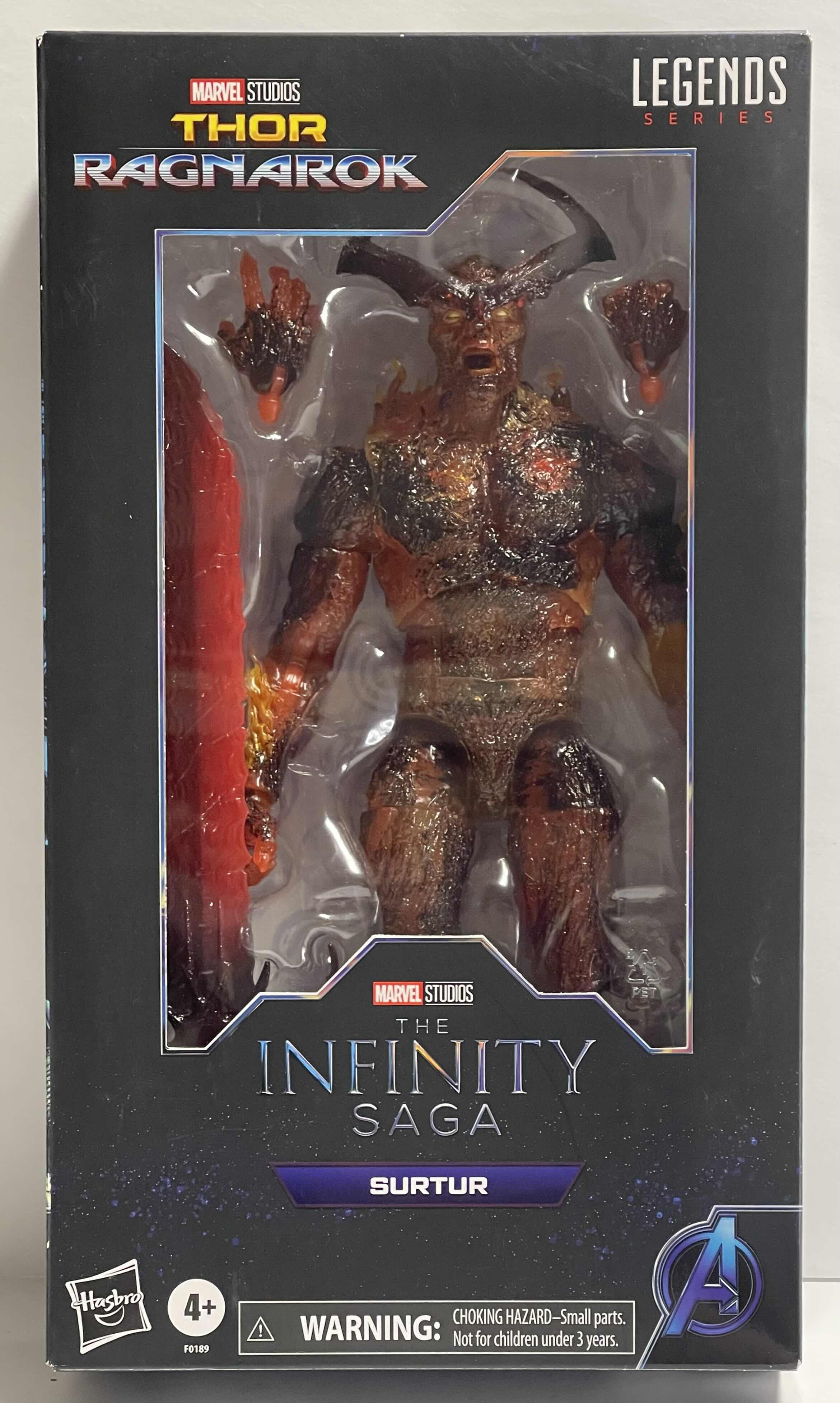 Photo 1 of NIB MARVEL STUDIOS THOR RAGNAROK THE INFINITY SAGA “SURTUR” ACTION FIGURE- RETAIL PRICE $75.00