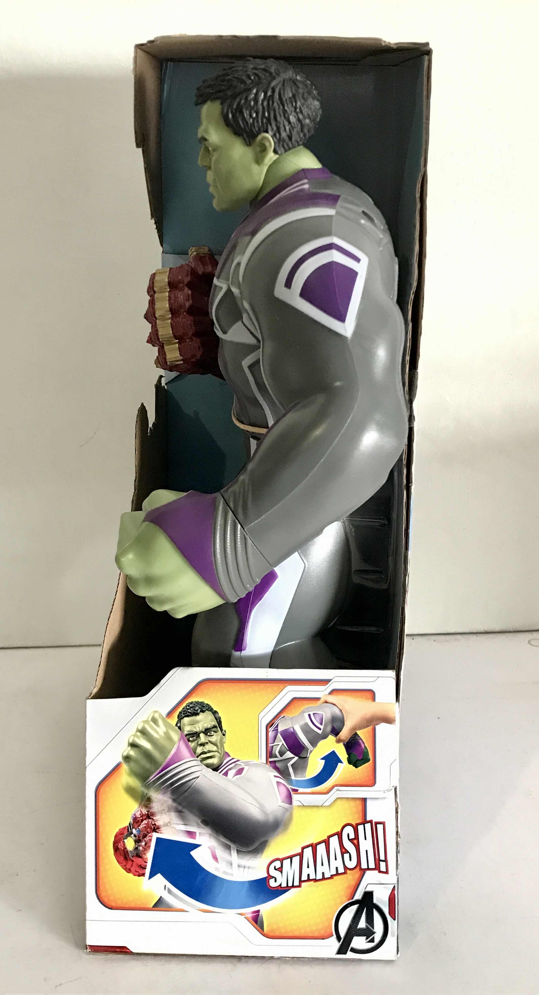 Photo 3 of NIB MARVEL AVENGERS POWER PUNCH HULK - RETAIL PRICE $35.0”