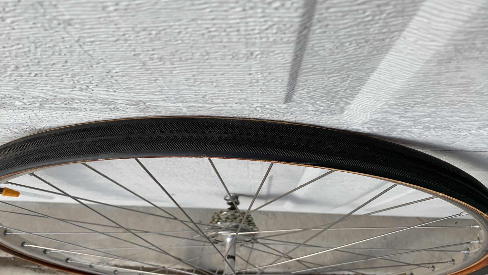 Photo 1 of 2-24” CAMPANGOLO BICYCLE RIMS AND TIRES