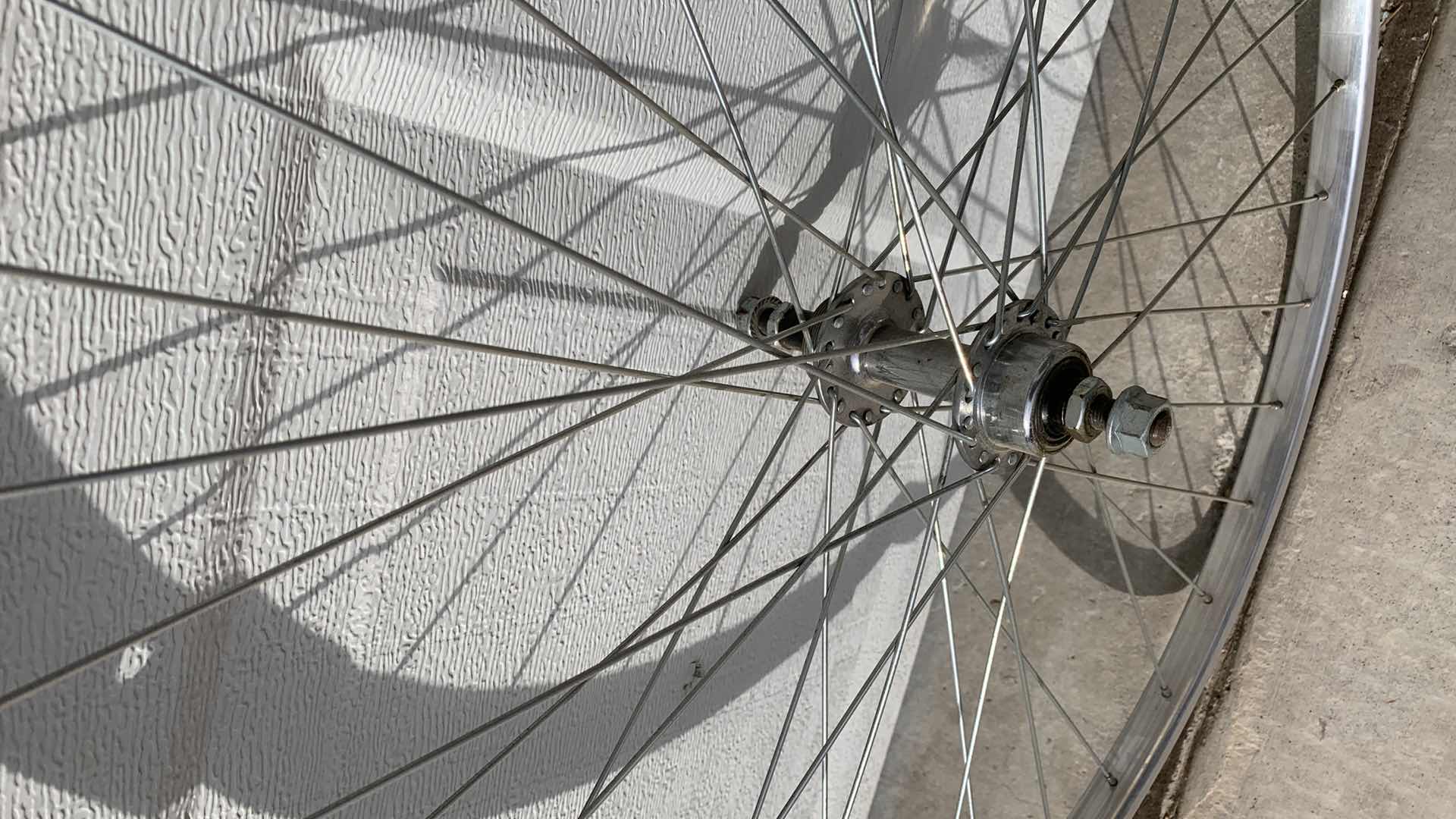 Photo 1 of 2-24” ALUMINUM BICYCLE RIMS