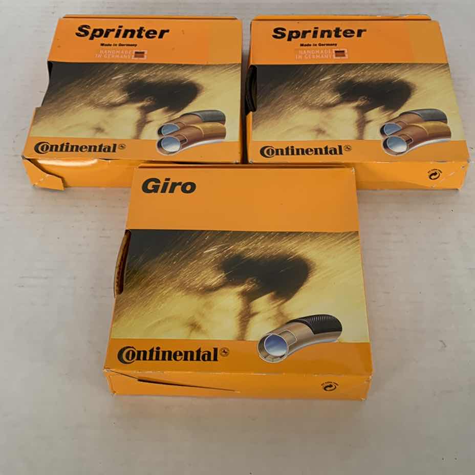 Photo 1 of 3- NIB SPRINTER/GRIO CONTINENTAL TUBULAR ROAD BICYCLE TIRES 27 X . BIKE PARTS