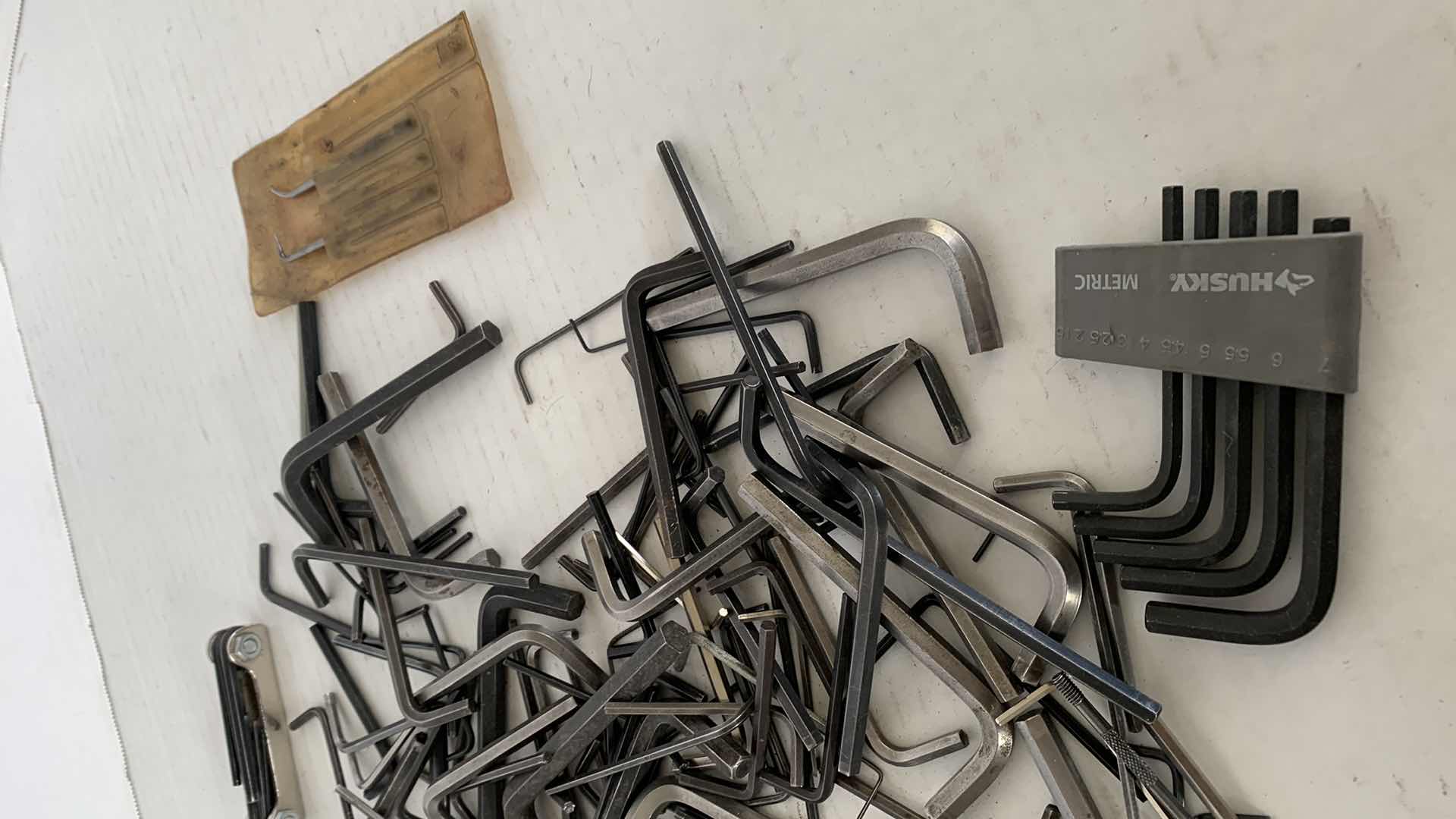 Photo 1 of 30+VARIOUS SIZED ALLEN WRENCHES, TOOLS.