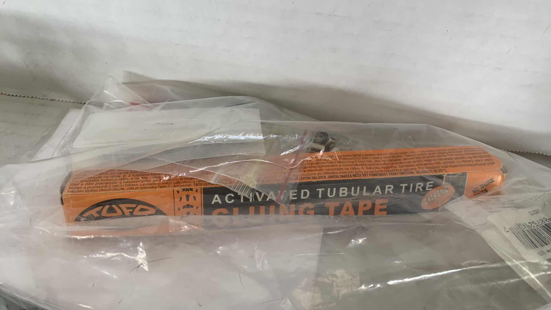 Photo 1 of BICYCLE BRAKES, FOOT STIRRUPS, AND OTHER ITEMS. ROAD BICYCLE ACCESSORIES.