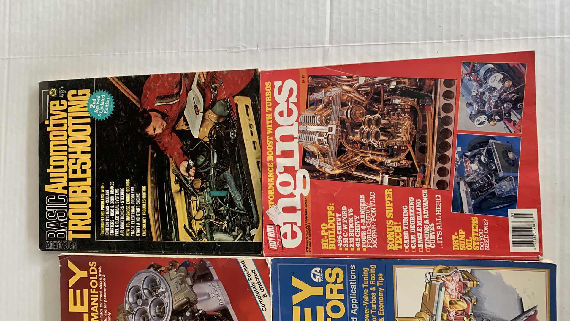 Photo 1 of AUTOMOBILE CARBURETOR BOOKS HOLLEY AND ROCHESTER