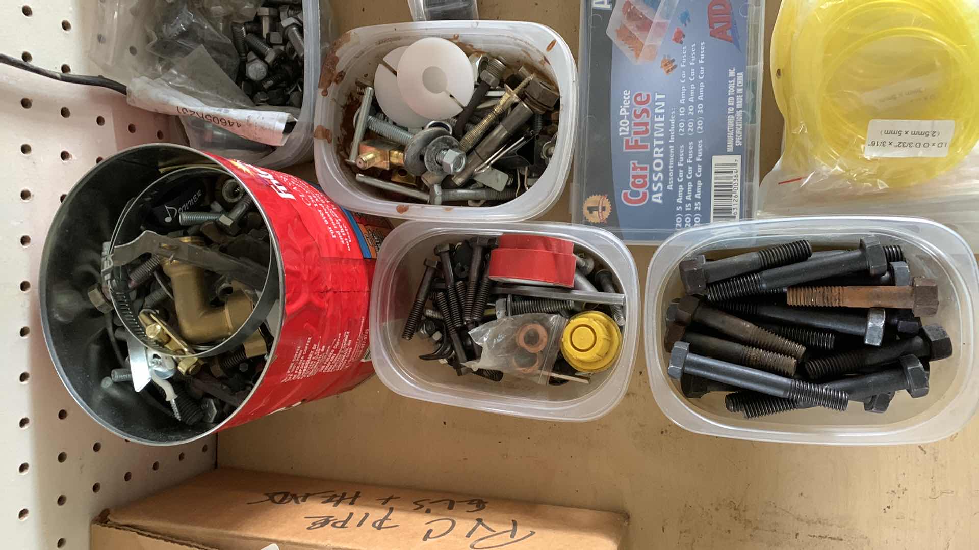 Photo 1 of ASSORTED SCREWS AND BOLTS