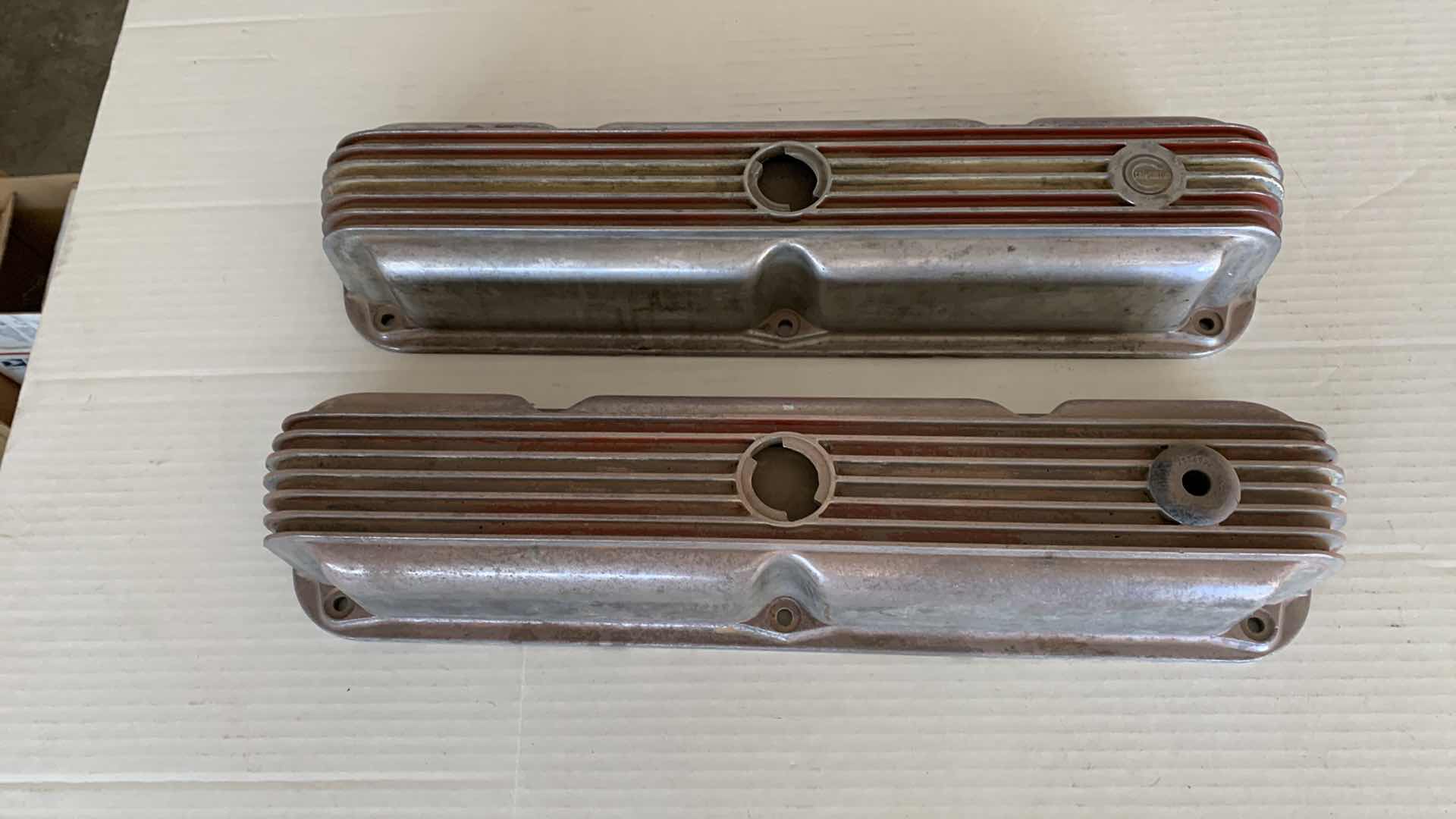 Photo 1 of AUTO PARTS-VINTAGE CAL CUSTOM VALVE COVERS. 1964 - 1973 FORD MUSTANG 