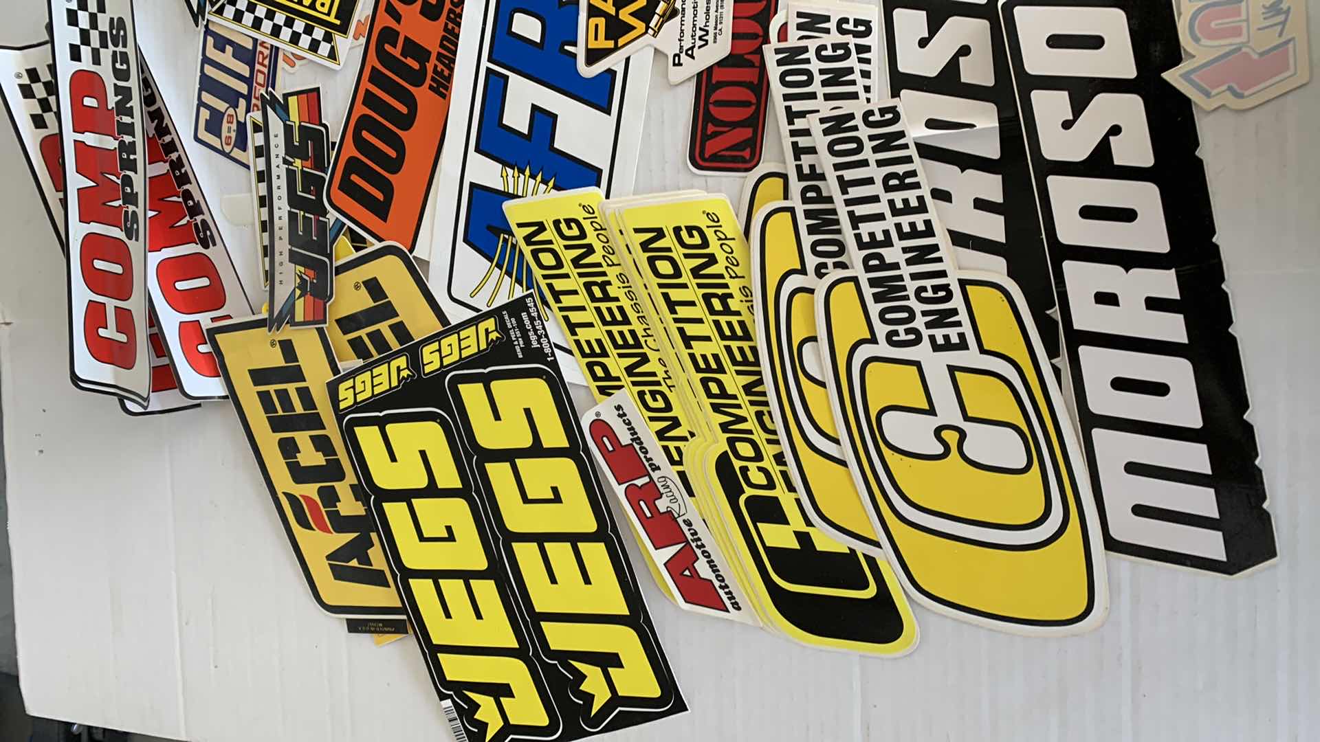Photo 1 of AUTOMOBILE ENGINE PERFORMANCE STICKERS