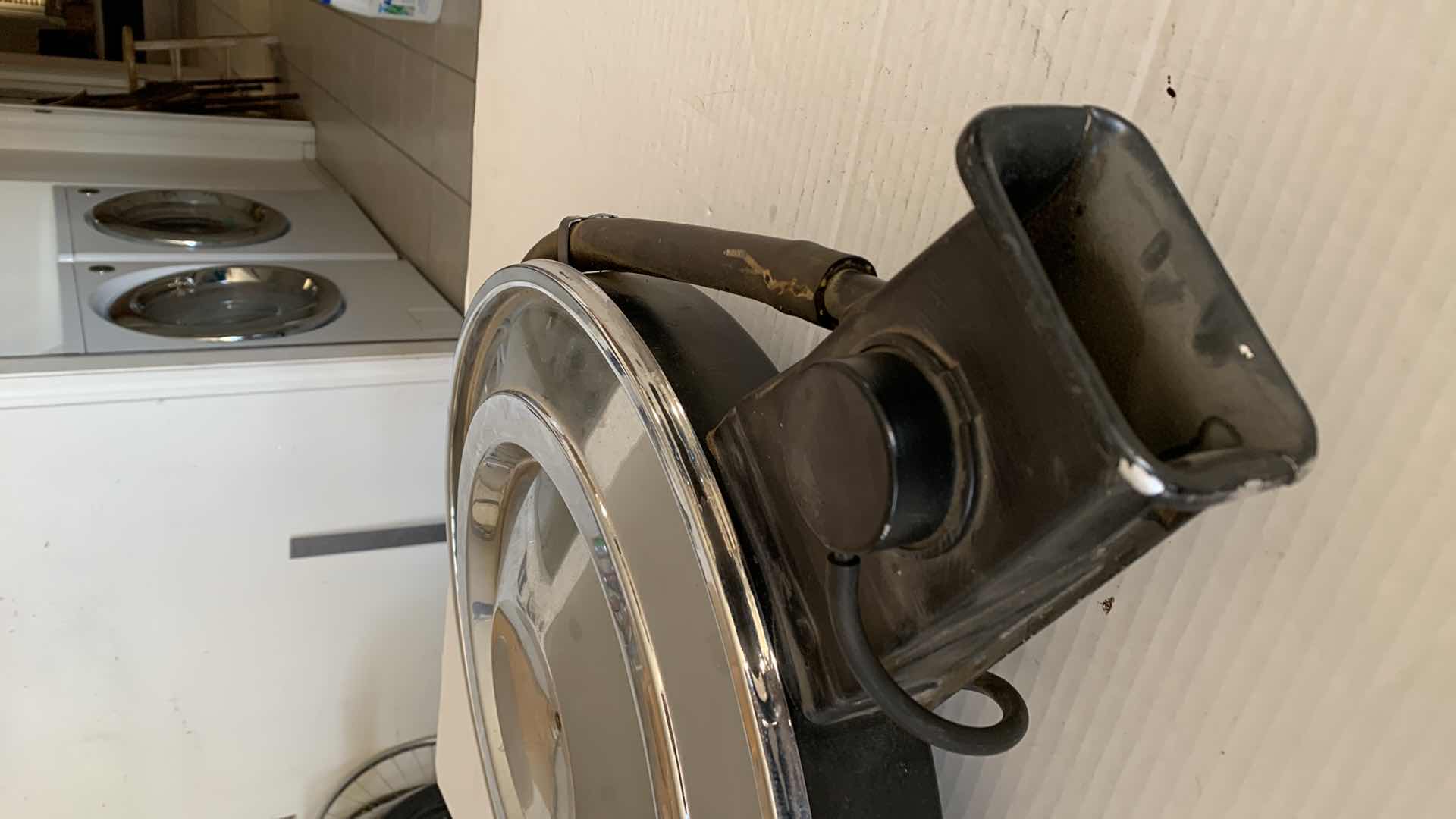 Photo 1 of AUTOMOBILE DUAL SNORKEL INTAKE FILTER COVER. APPORX 1968-74- MODEL GM OR PONTIAC AUTO PARTS.