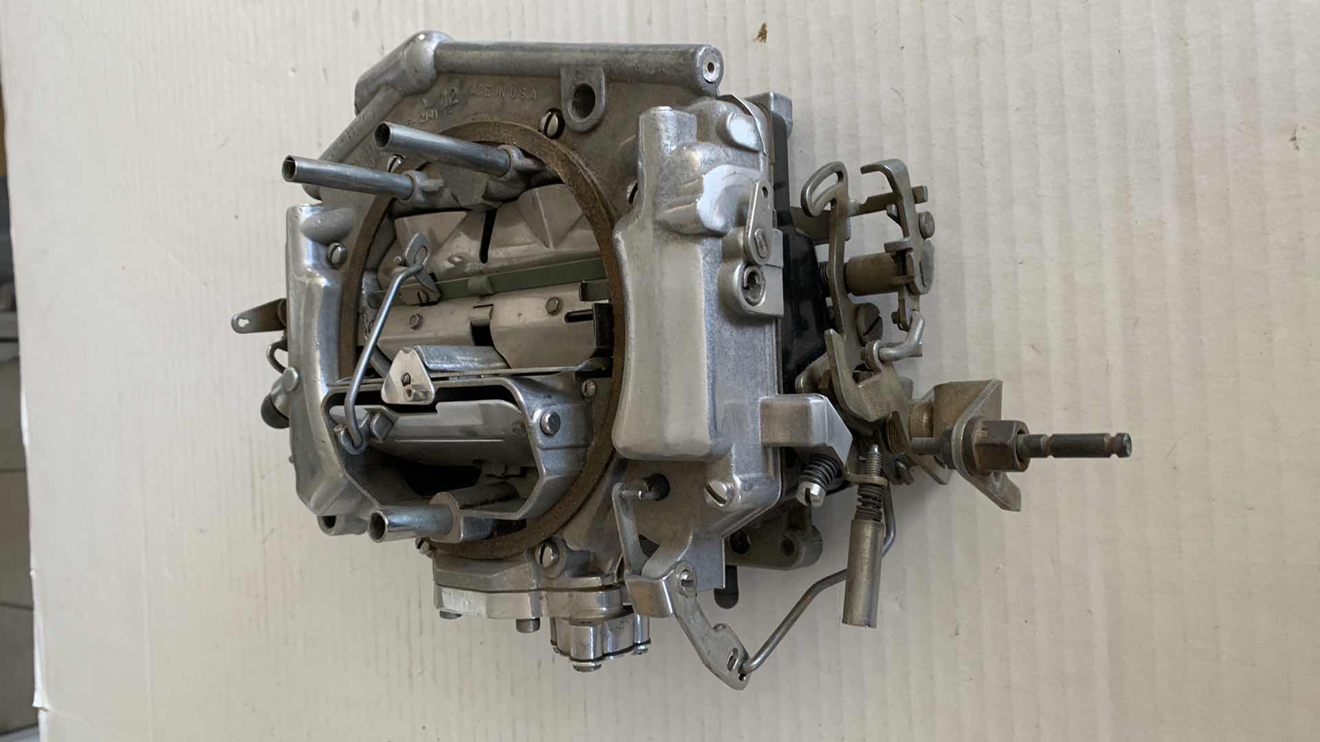 Photo 5 of AUTO PARTS-VINTAGE CARTER THERMO-QUAD CARBURETOR 6-2141 12 4 BARREL