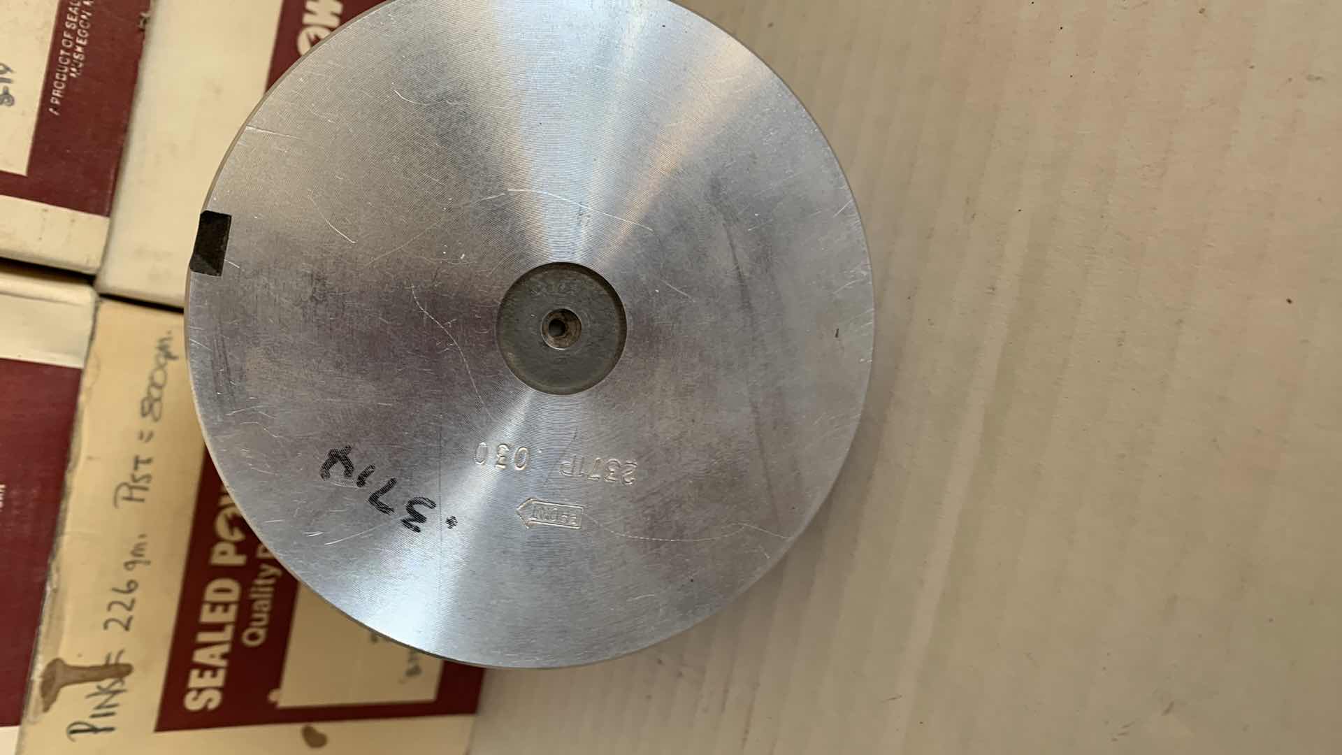 Photo 1 of 8-SEALED POWER 2371 P .030 BIG BORE PISTONS FOR CHEVROLET