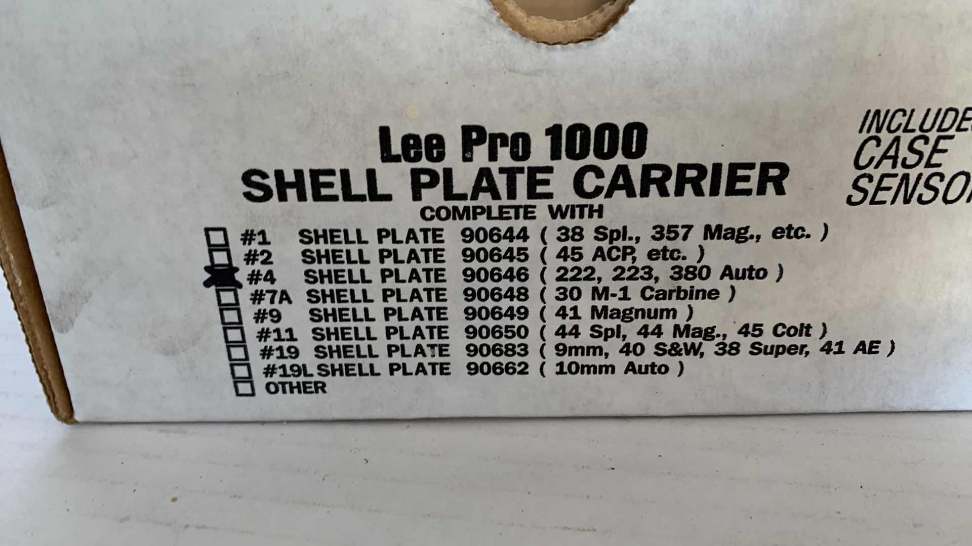 Photo 2 of LEE PROGRESSIVE 1000 SHELL PLATE CARRIER