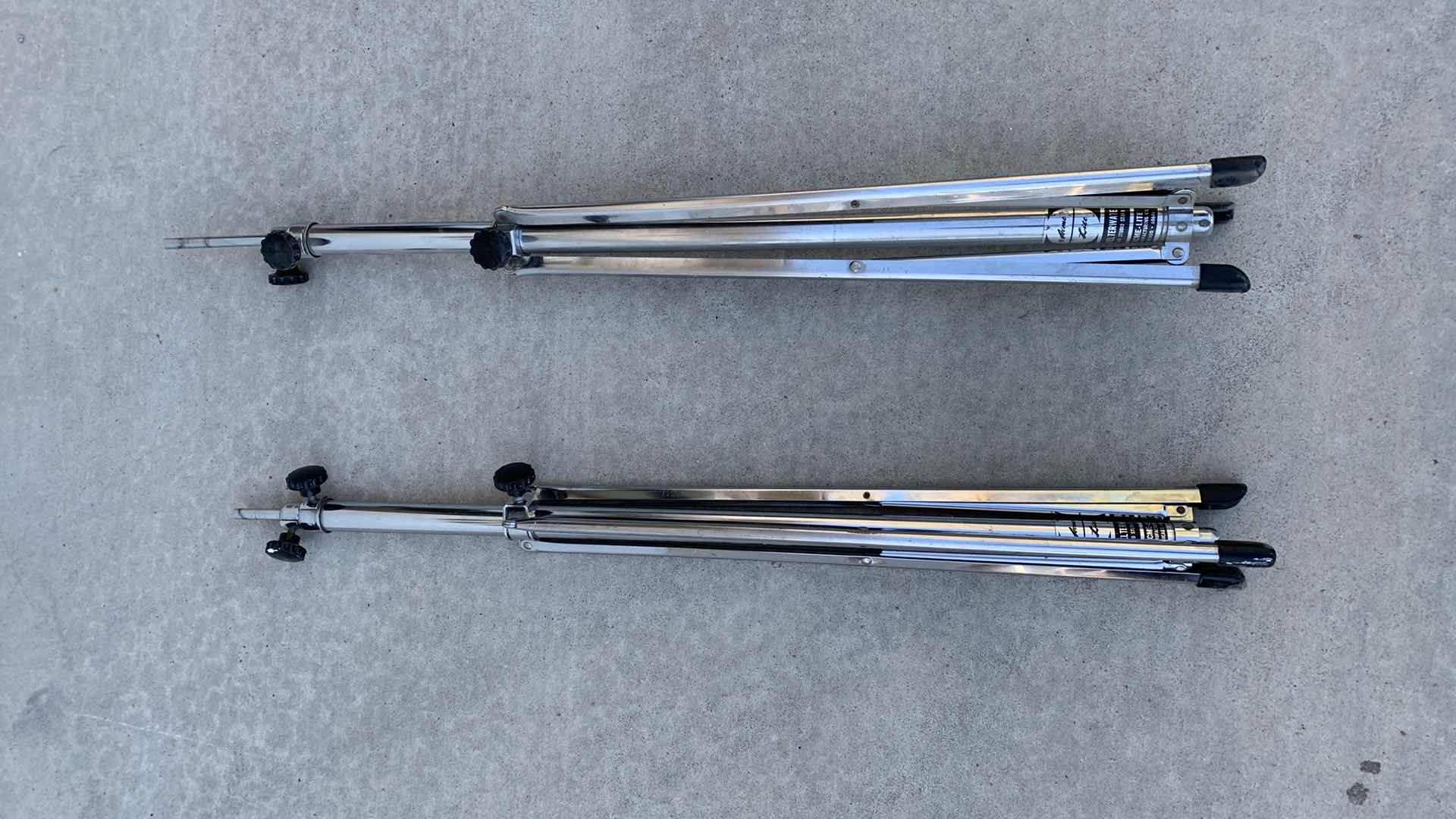 Photo 1 of 2-CHROME TRIPODS