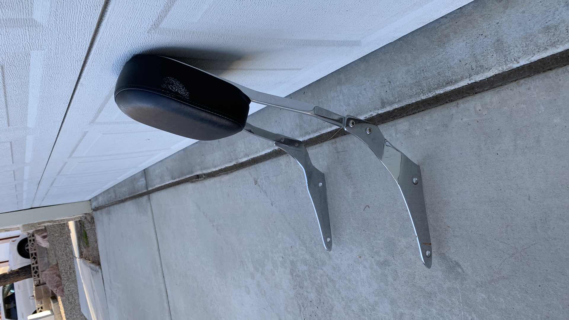 Photo 1 of BACK REST FOR MOTORCYCLE SEAT