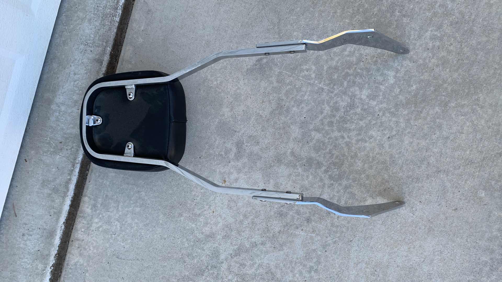 Photo 1 of BACK REST FOR MOTORCYCLE SEAT