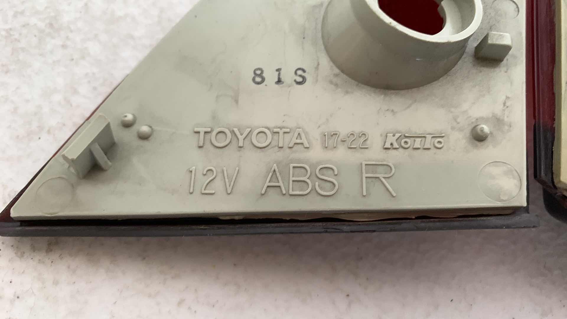 Photo 3 of TOYOTA MR2 1990-1995 CORNER LENSES