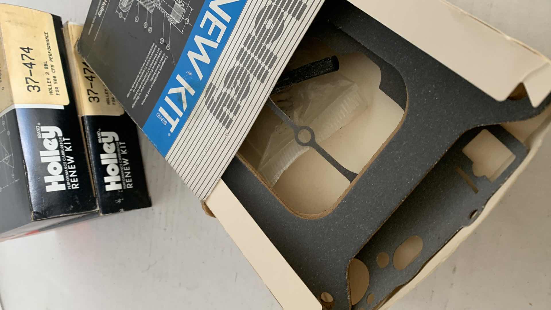 Photo 1 of 3-HOLLEY CARBURETOR RENEW KITS 37-474 & 3-637