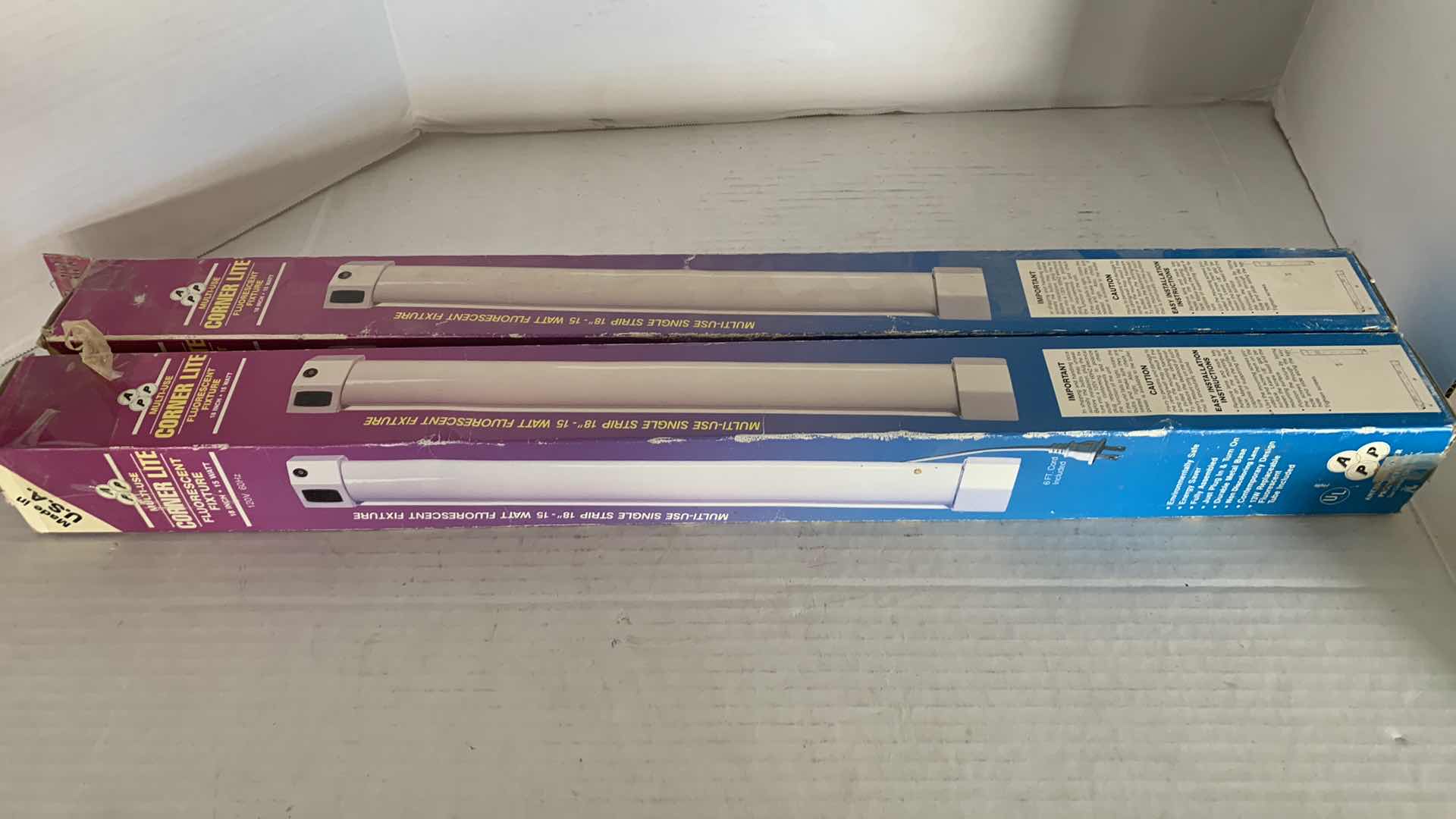 Photo 1 of 2-CORNERBLITE FLORESCENT LIGHTS