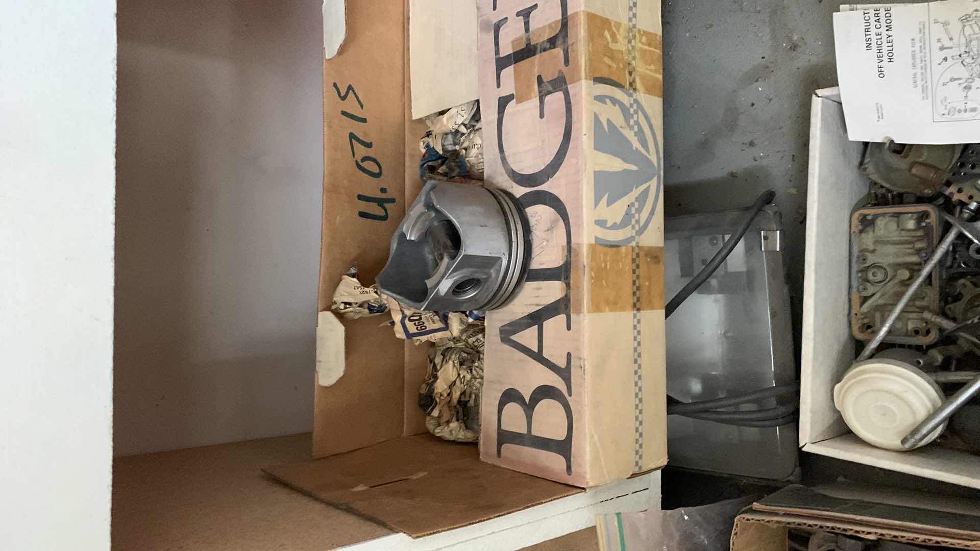 Photo 1 of ASSORTED USED ENGINE PARTS