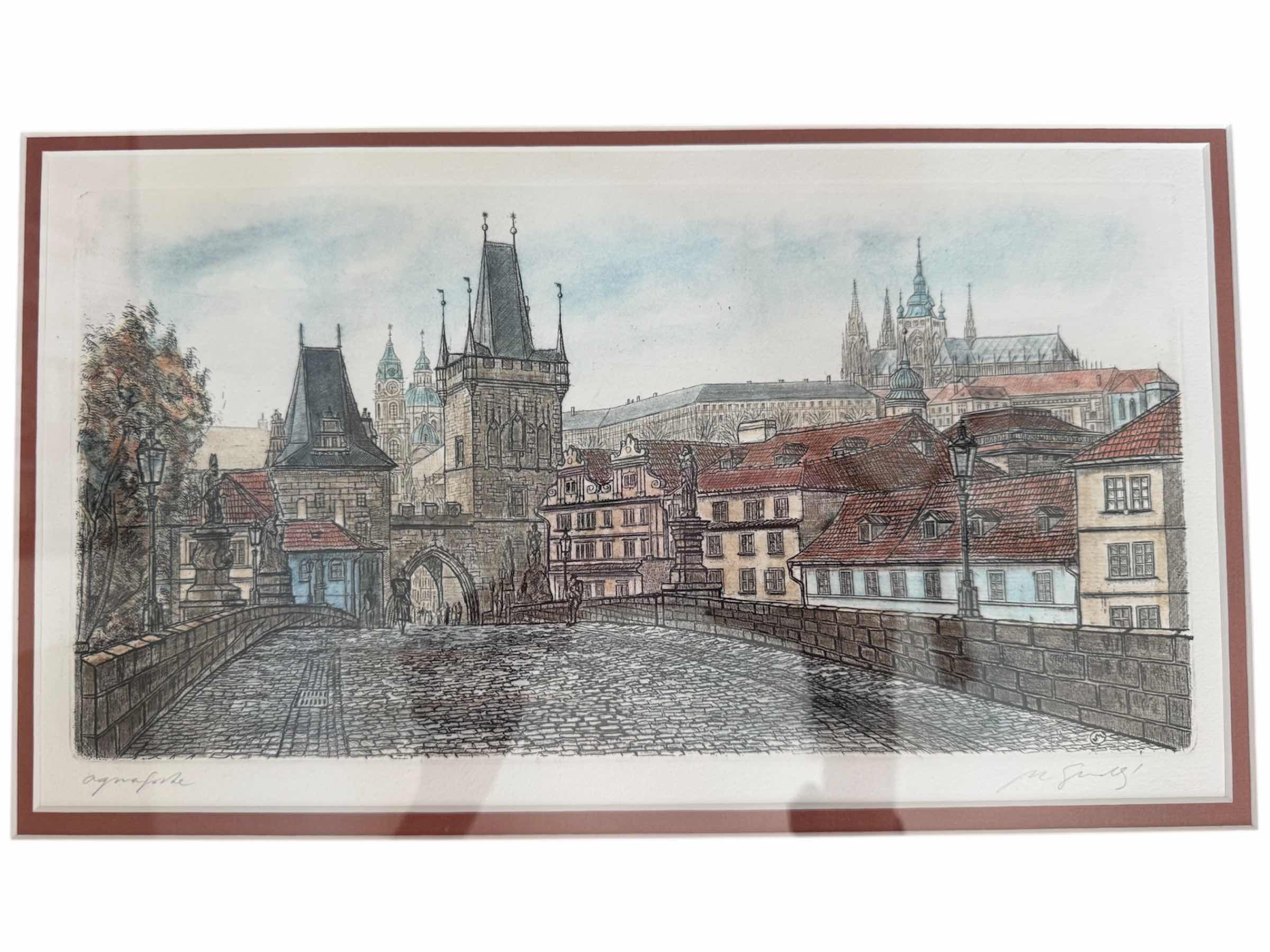 Photo 1 of 190
VINTAGE FRAMED CHARLES BRIDGE IN PRAGUE, CZECH REPUBLIC. AARON BROTHERS ART AND FRAMING, ARTWORK, HOME DECOR 

23.5” X 17.5” X H1.5”