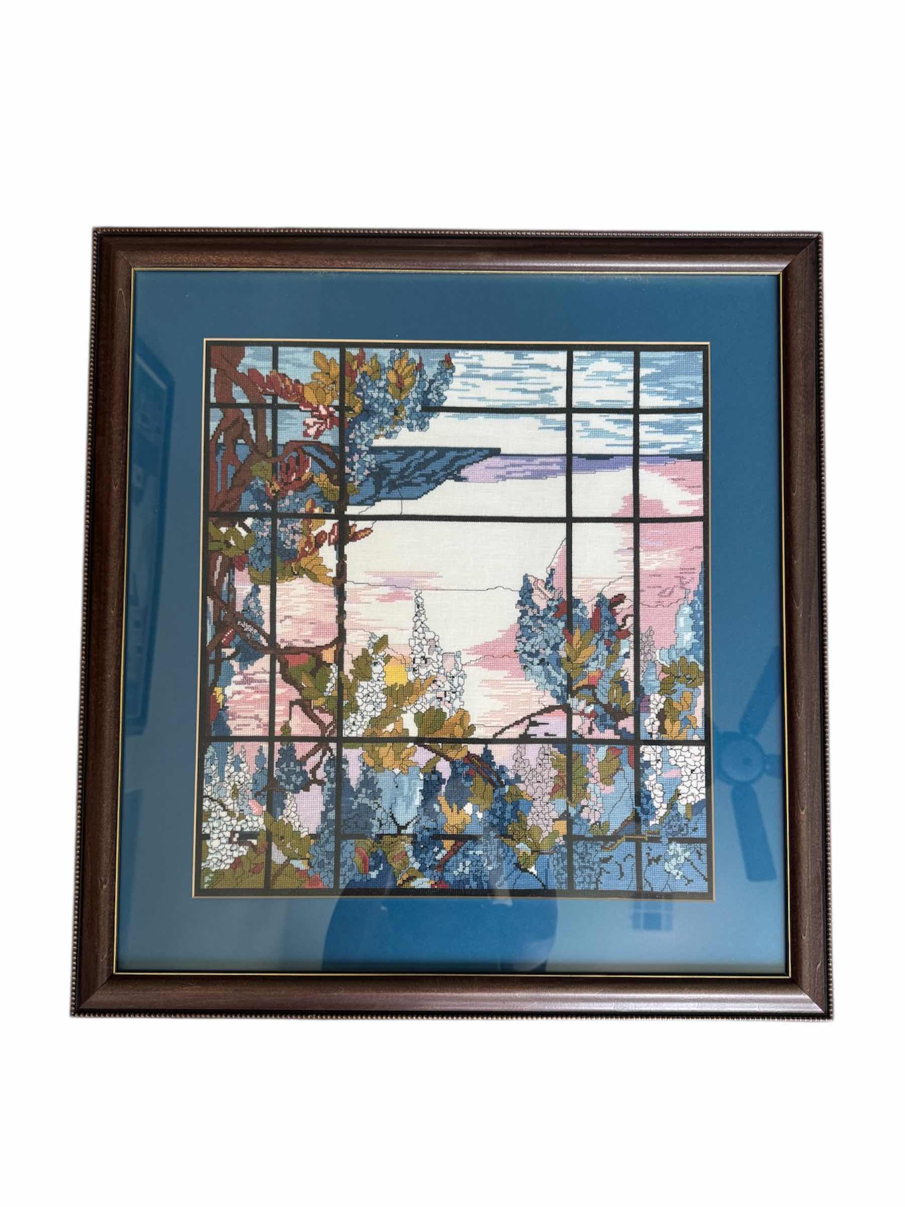Photo 1 of 48
VINTAGE WOOD FRAMED CROSS STITCH “VIEW FROM OYSTER BAY”ARTWORK, HOME DECOR
24.5” X 26” X H1”