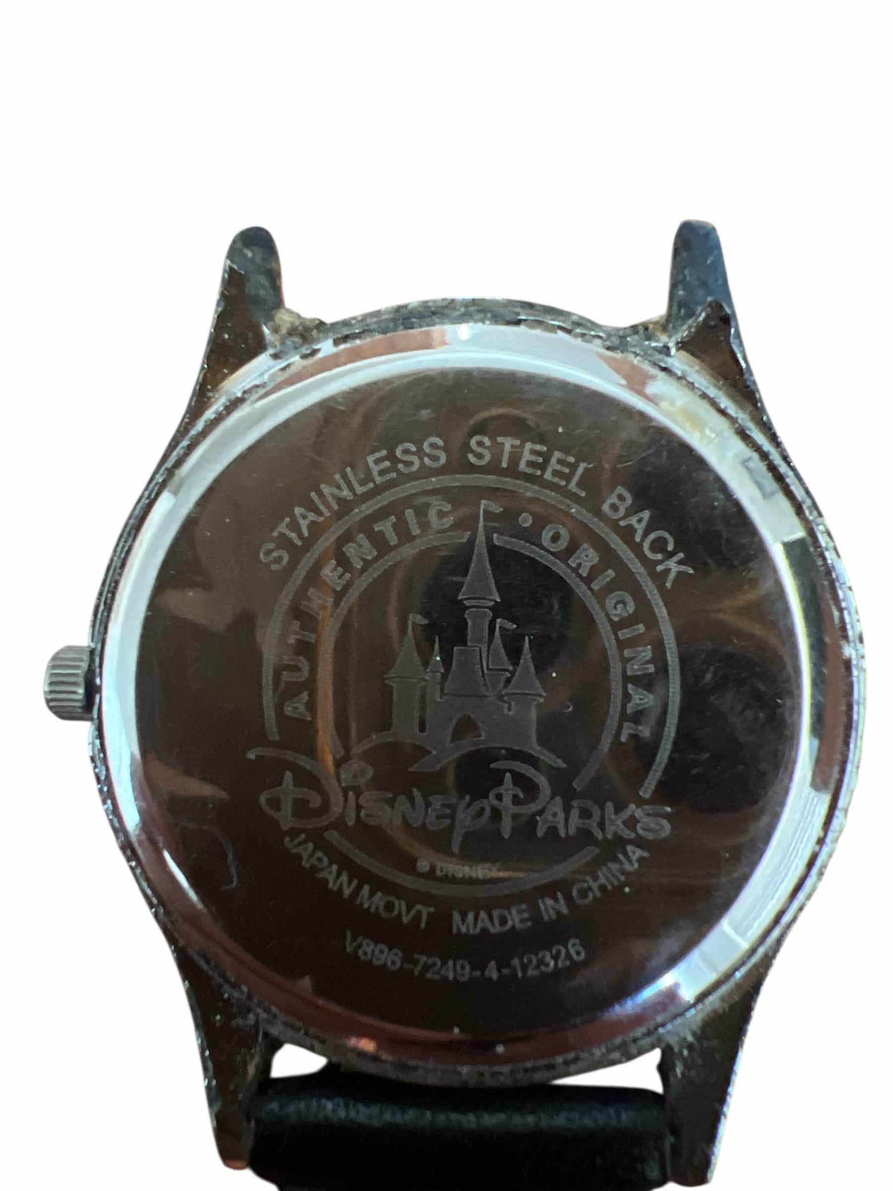 Photo 1 of DISNEY MICKEY MOUSE WATCH AND NEW WRISTBAND - AUTHENTIC ORIGINAL DISNEY PARK WATCH - QUARTZ