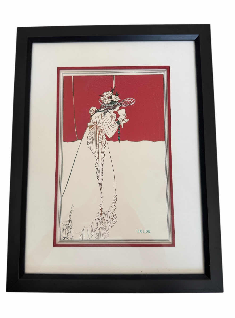 Photo 1 of 100
VINTAGE FRAMED ISOLDE BY AUBREY BEARDSLEY ARTWORK, ART COLLECTION, HOME DECOR
11.25” X 15” X H1”
