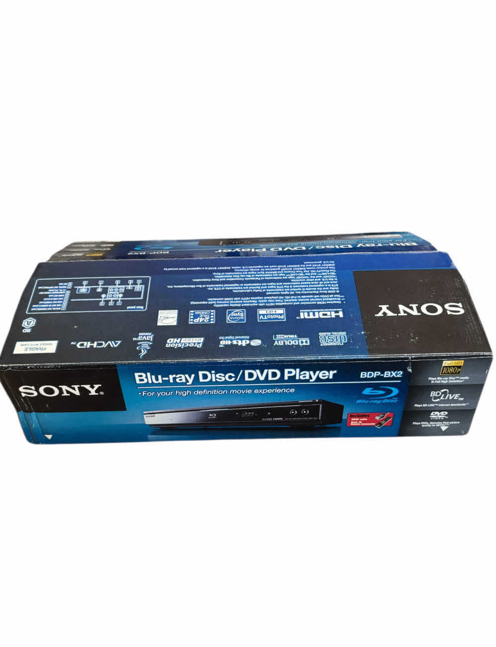 Photo 1 of 60
VINTAGE SONY BLU-RAY DISC/DVD PLAYER, FULL HD 1080P, HDMI, JAVA POWERED, COMPACT DIGITAL AUDIO.